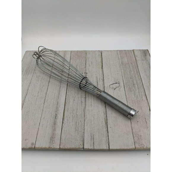 Balloon Stainless Steel Whisk Large Metal Handle 12 1/4" Taiwan - Picture 1 of 6